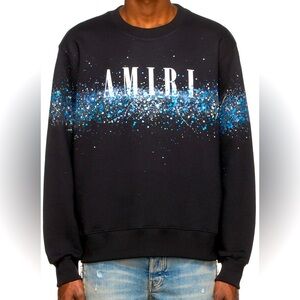Amiri Crystal Paint Splash Sweatshirt!
Size Men’s S!!!